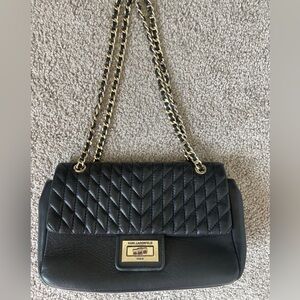 Black Karl Lagerfeld purse